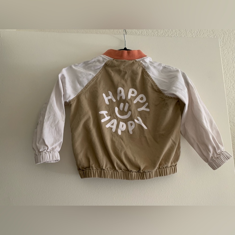 Open Edit “happy happy” jacket. Size 5